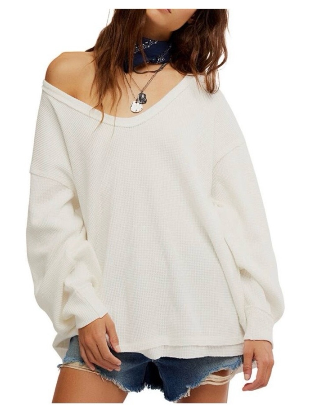 🆕 Women’s Coast 2 Coast Oversize Thermal Top. Size XL. NWT